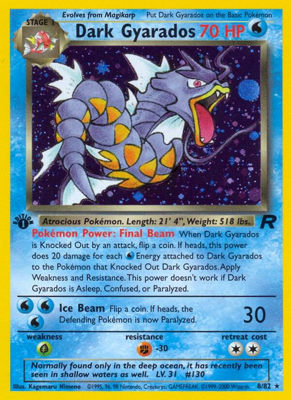 Dark Gyarados 8/82 - Team Rocket