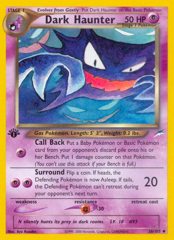 Dark Haunter 36/105 - Neo Destiny