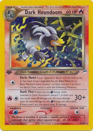 Dark Houndoom 7/105 - Neo Destiny