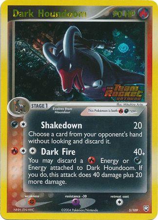 Dark Houndoom 5/109 - EX Team Rocket Returns