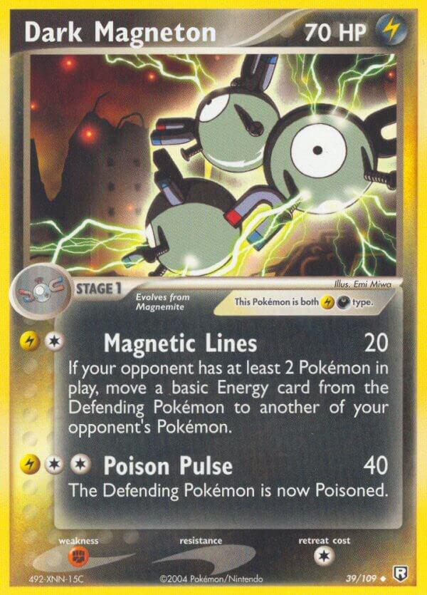 Dark Magneton 39/109 - EX Team Rocket Returns