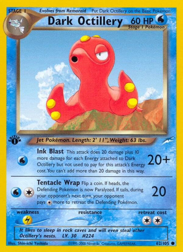 Dark Octillery 62/105 - Neo Destiny