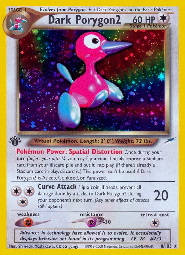 Dark Porygon2 8/105 - Neo Destiny