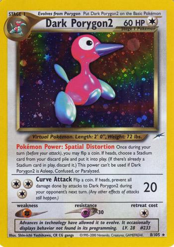 Dark Porygon2 8/105 - Neo Destiny