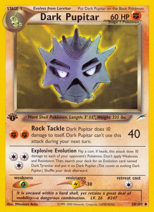 Dark Pupitar 38/105 - Neo Destiny