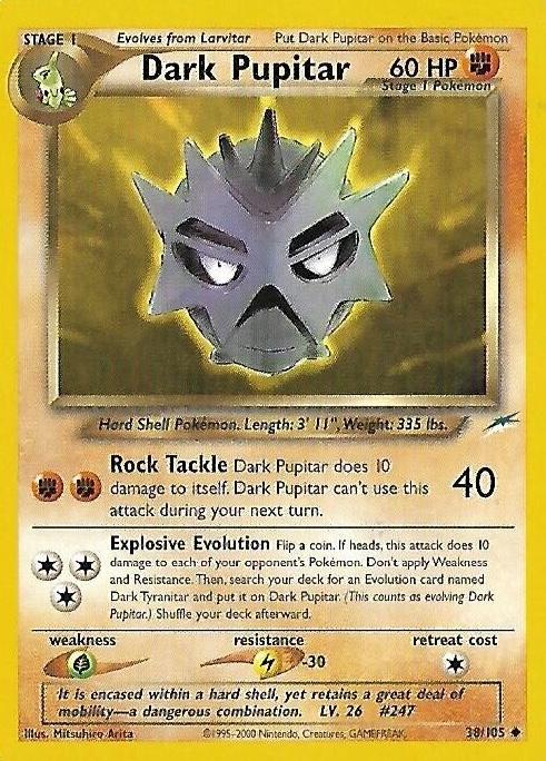 Dark Pupitar 38/105 - Neo Destiny