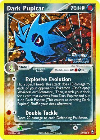 Dark Pupitar 40/109 - EX Team Rocket Returns
