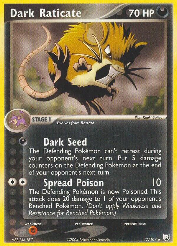 Dark Raticate 17/109 - EX Team Rocket Returns