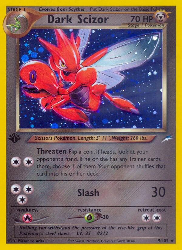 Dark Scizor 9/105 - Neo Destiny