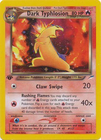 Dark Typhlosion 10/105 - Neo Destiny