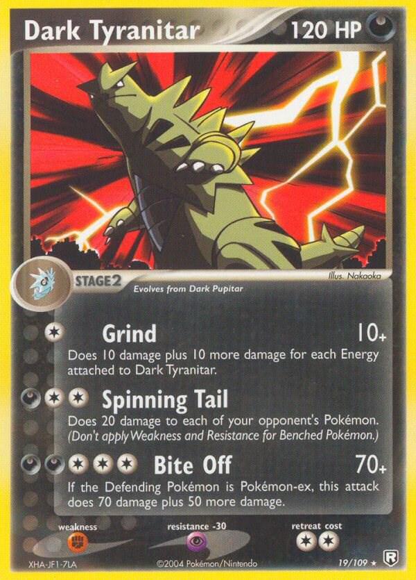 Dark Tyranitar 19/109 - EX Team Rocket Returns