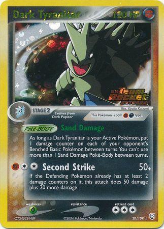 Dark Tyranitar 20/109 - EX Team Rocket Returns