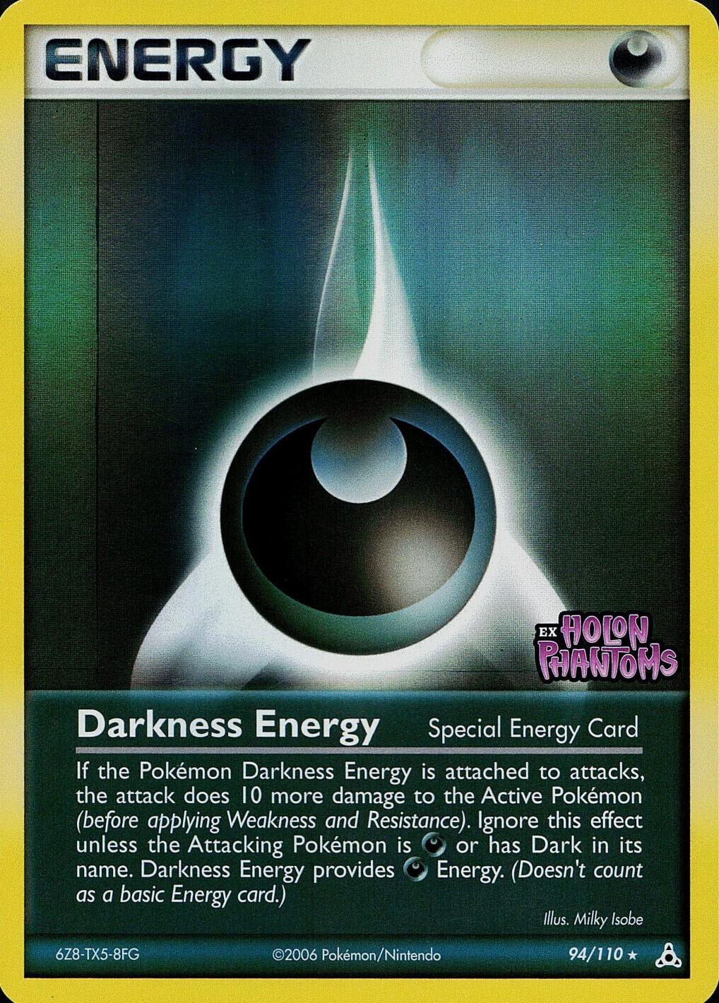 Darkness Energy 94/110 - EX Holon Phantoms