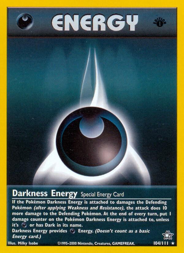Darkness Energy 104/111 - Neo Genesis