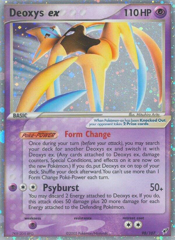 Deoxys EX (Attack Form) 98/107 - EX Deoxys