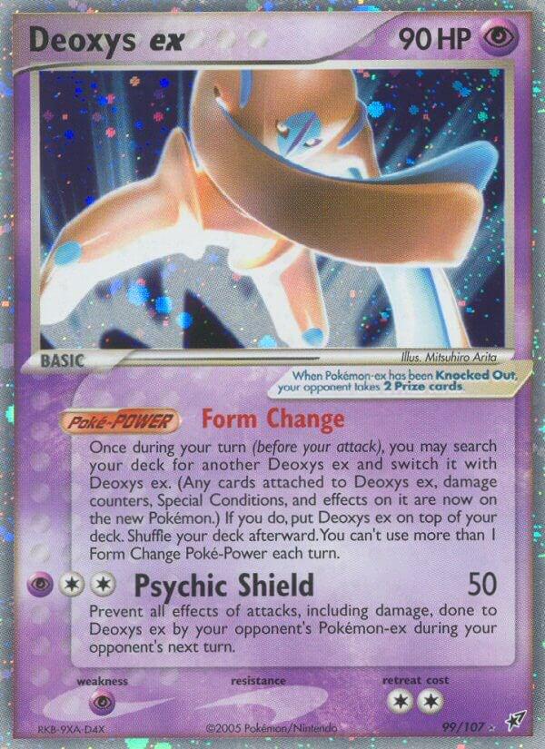 Deoxys EX (Defend Form) 99/107 - EX Deoxys