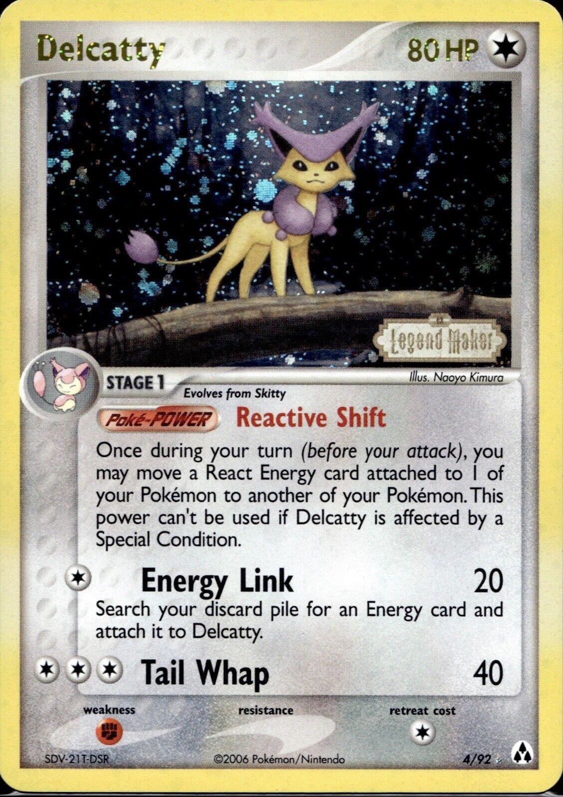 Delcatty 4/92 - EX Legend Maker