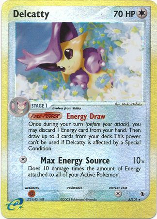 Delcatty 5/109 - EX Ruby & Sapphire