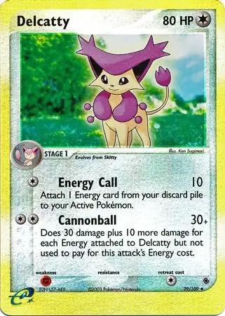 Delcatty 29/109 - EX Ruby & Sapphire