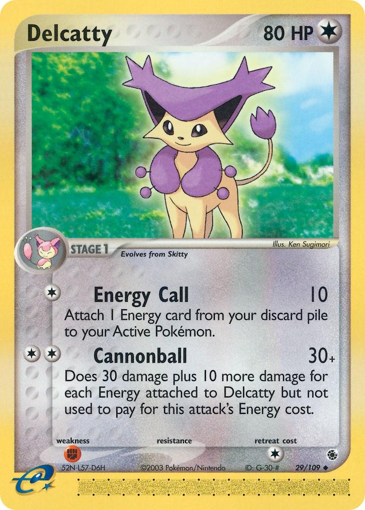 Delcatty 29/109 - EX Ruby & Sapphire