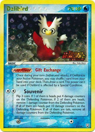 Delibird 21/109 - EX Team Rocket Returns