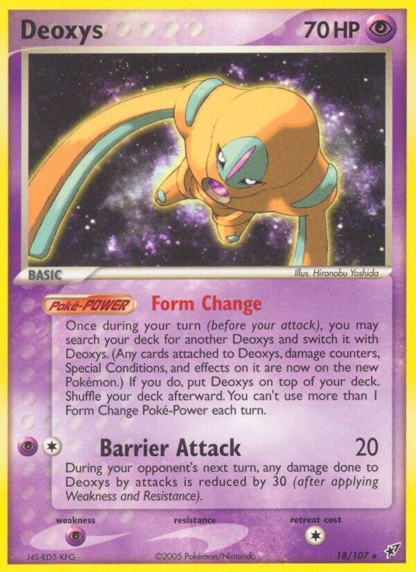 Deoxys (Defense Form) 18/107 - EX Deoxys