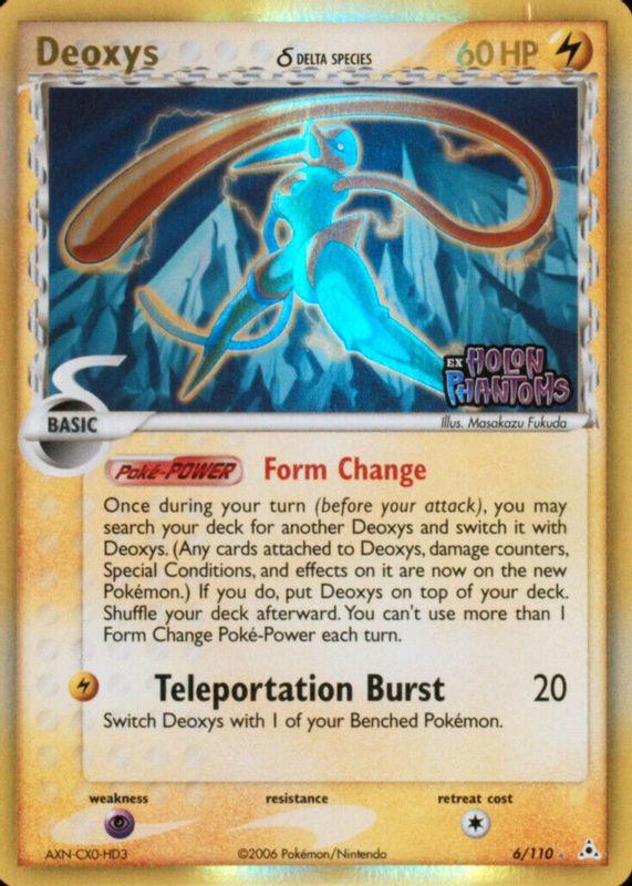 Deoxys (Speed) 6/110 - EX Holon Phantoms