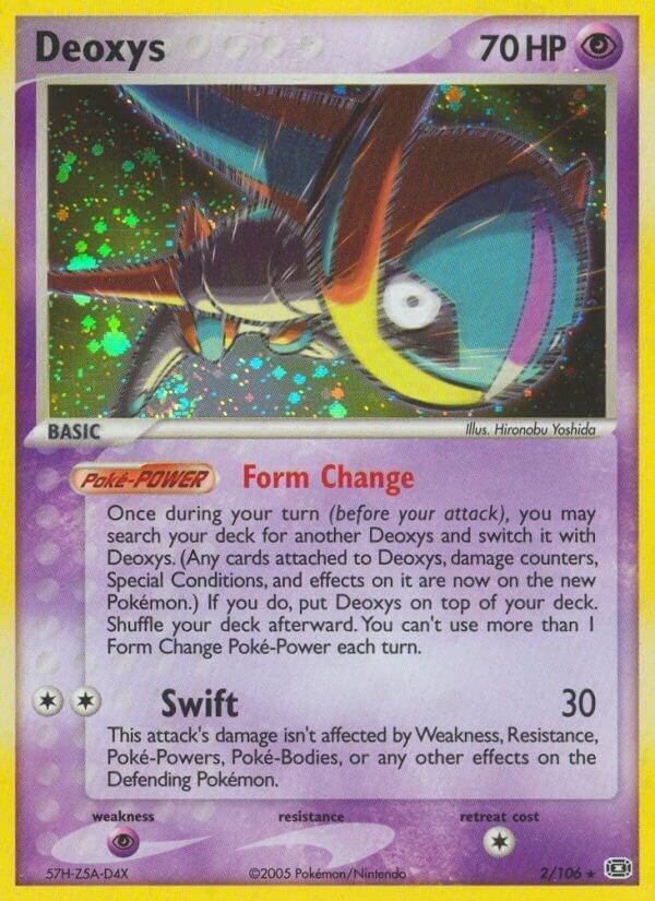 Deoxys (Speed Form) 2/106 - EX Emerald