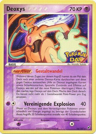 Deoxys (Normal Form) 16/107 - EX Deoxys