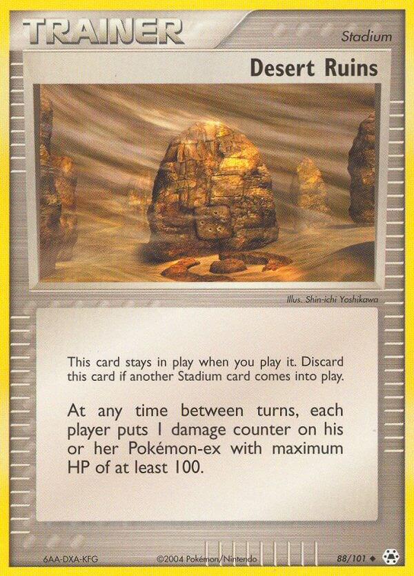 Desert Ruins 88/101 - EX Hidden Legends