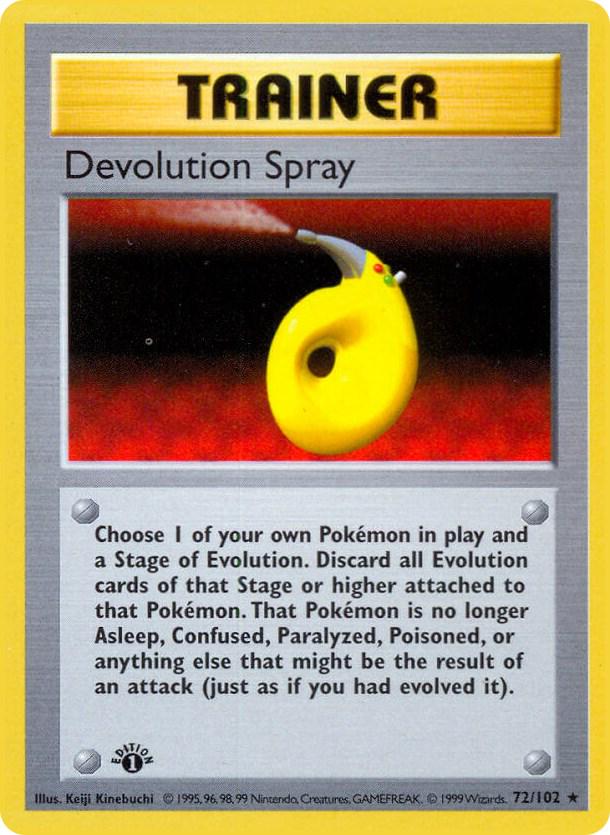 Devolution Spray 72/102 - Base Set