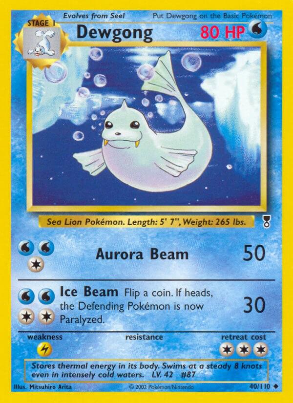 Dewgong 40/110 - Legendary Collection