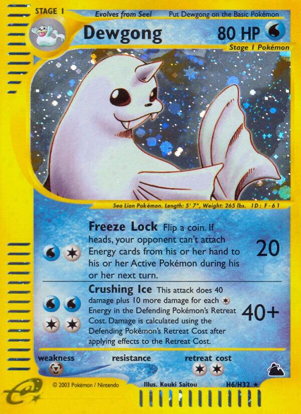 Dewgong H6/144 - Skyridge
