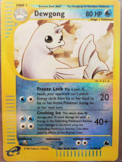 Dewgong 7/144 - Skyridge