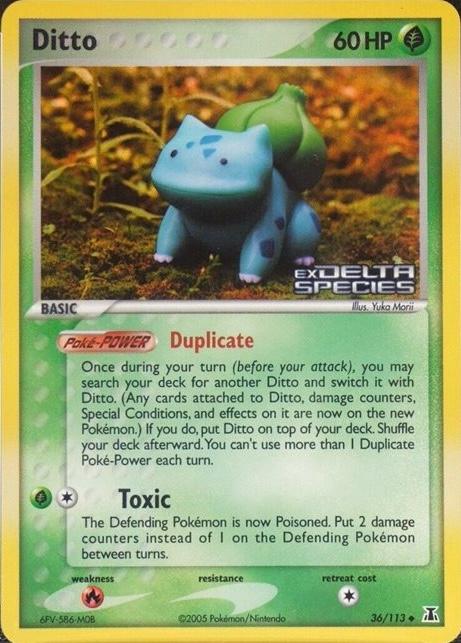 Ditto (Bulbasaur) 36/113 - EX Delta Species