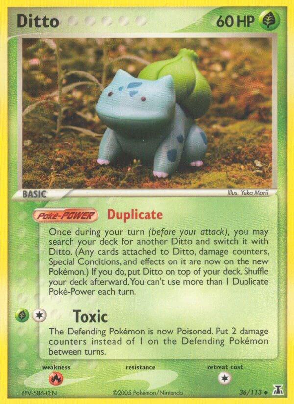 Ditto (Bulbasaur) 36/113 - EX Delta Species