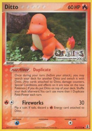 Ditto (Charmander) 61/113 - EX Delta Species