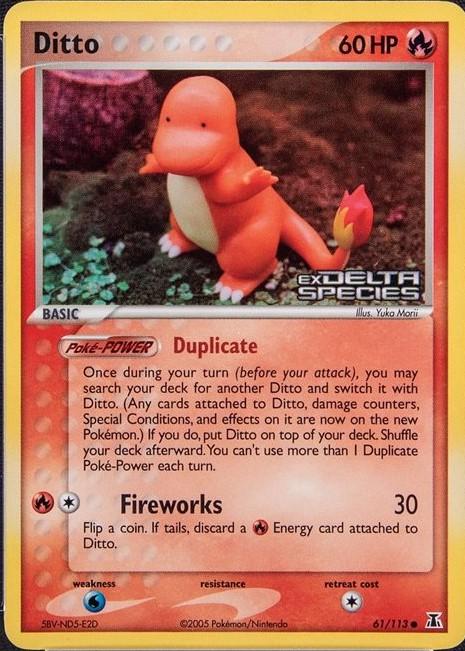 Ditto (Charmander) 61/113 - EX Delta Species