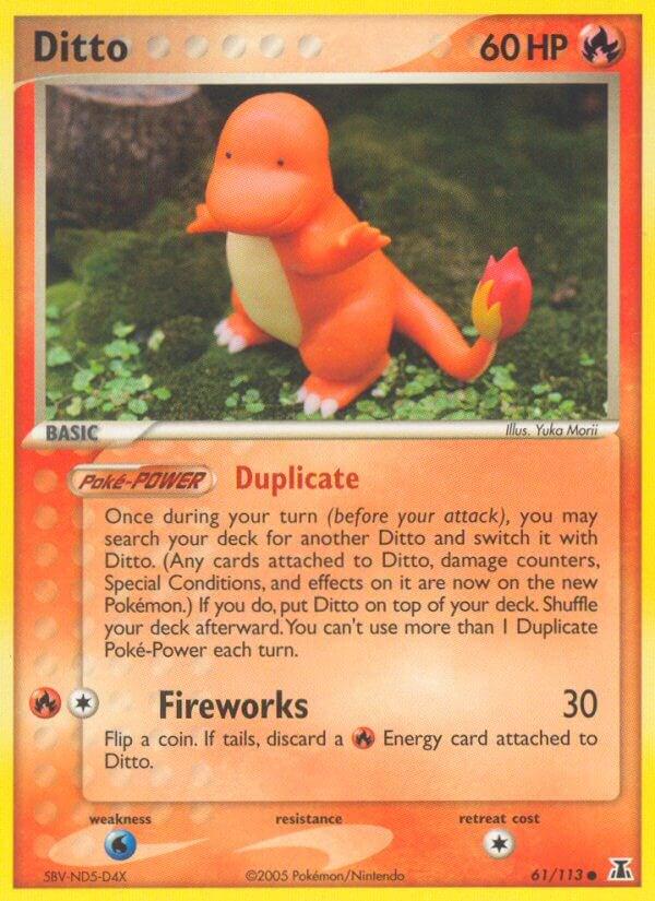 Ditto (Charmander) 61/113 - EX Delta Species