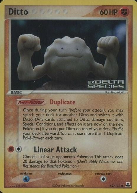 Ditto (Geodude) 62/113 - EX Delta Species