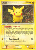 Ditto (Pikachu) 39/113 - EX Delta Species