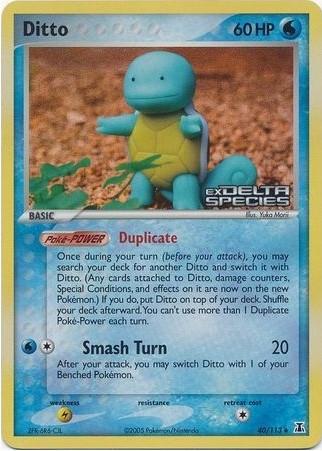 Ditto (Squirtle) 40/113 - EX Delta Species