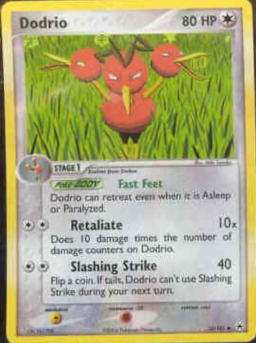 Dodrio 33/101 - EX Hidden Legends