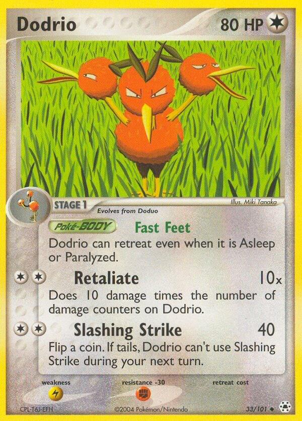 Dodrio 33/101 - EX Hidden Legends