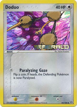 Doduo 45/106 - EX Emerald