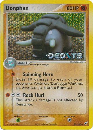 Donphan 30/107 - EX Deoxys