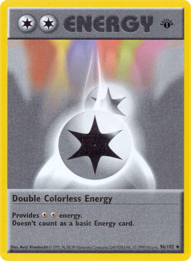 Double Colorless Energy 96/102 - Base Set