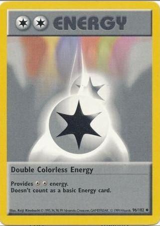 Double Colorless Energy 96/102 - Base Set