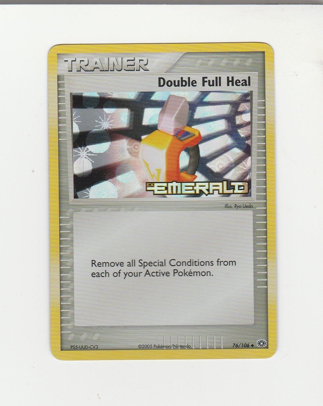 Double Full Heal 76/106 - EX Emerald