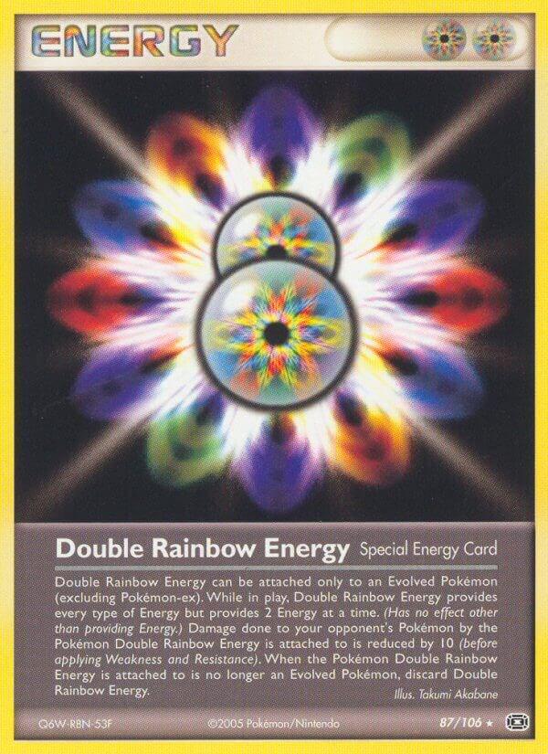 Double Rainbow Energy 87/106 - EX Emerald